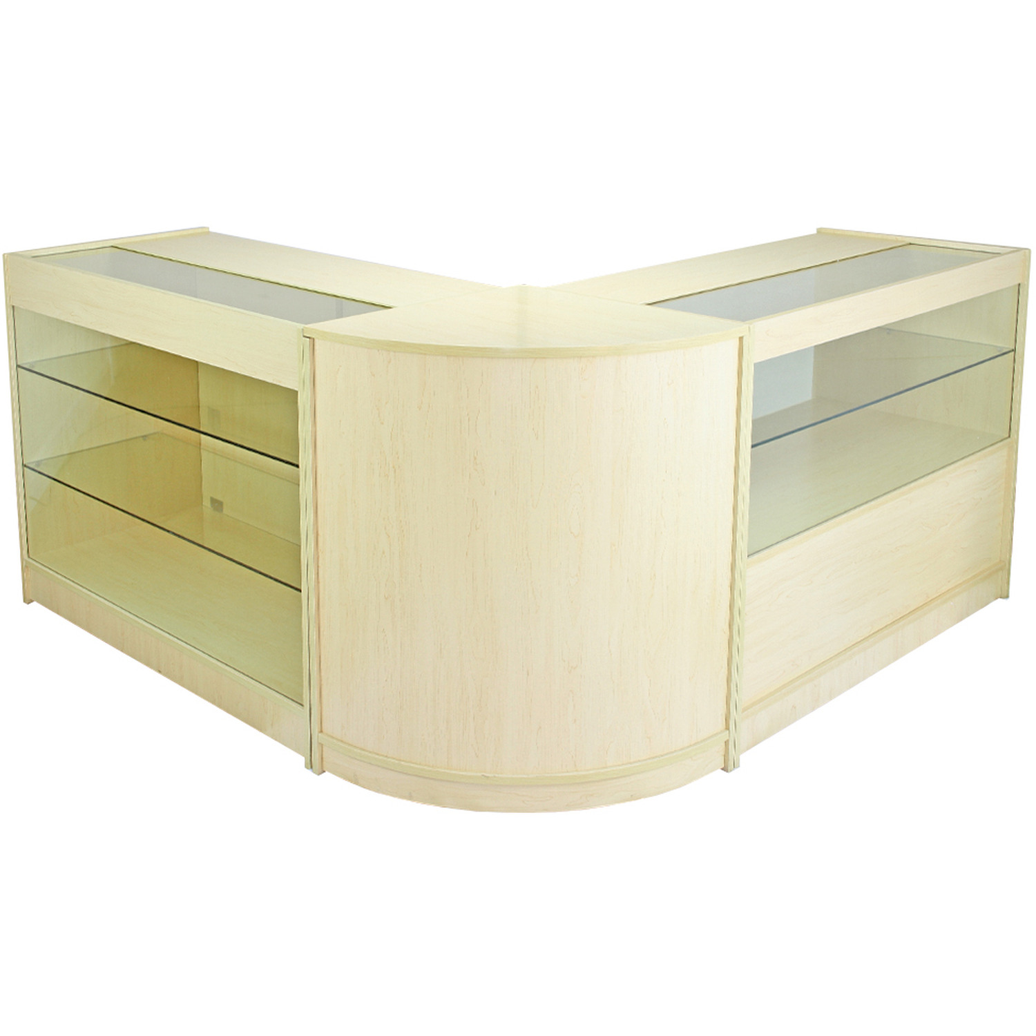 Monstershop Solar Maple Shop Counter And Retail Display Set - Maple