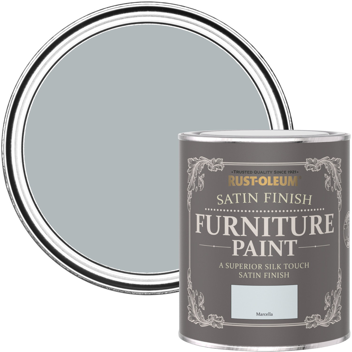 Rust-Oleum Satin Furniture Paint Marcella - Blue