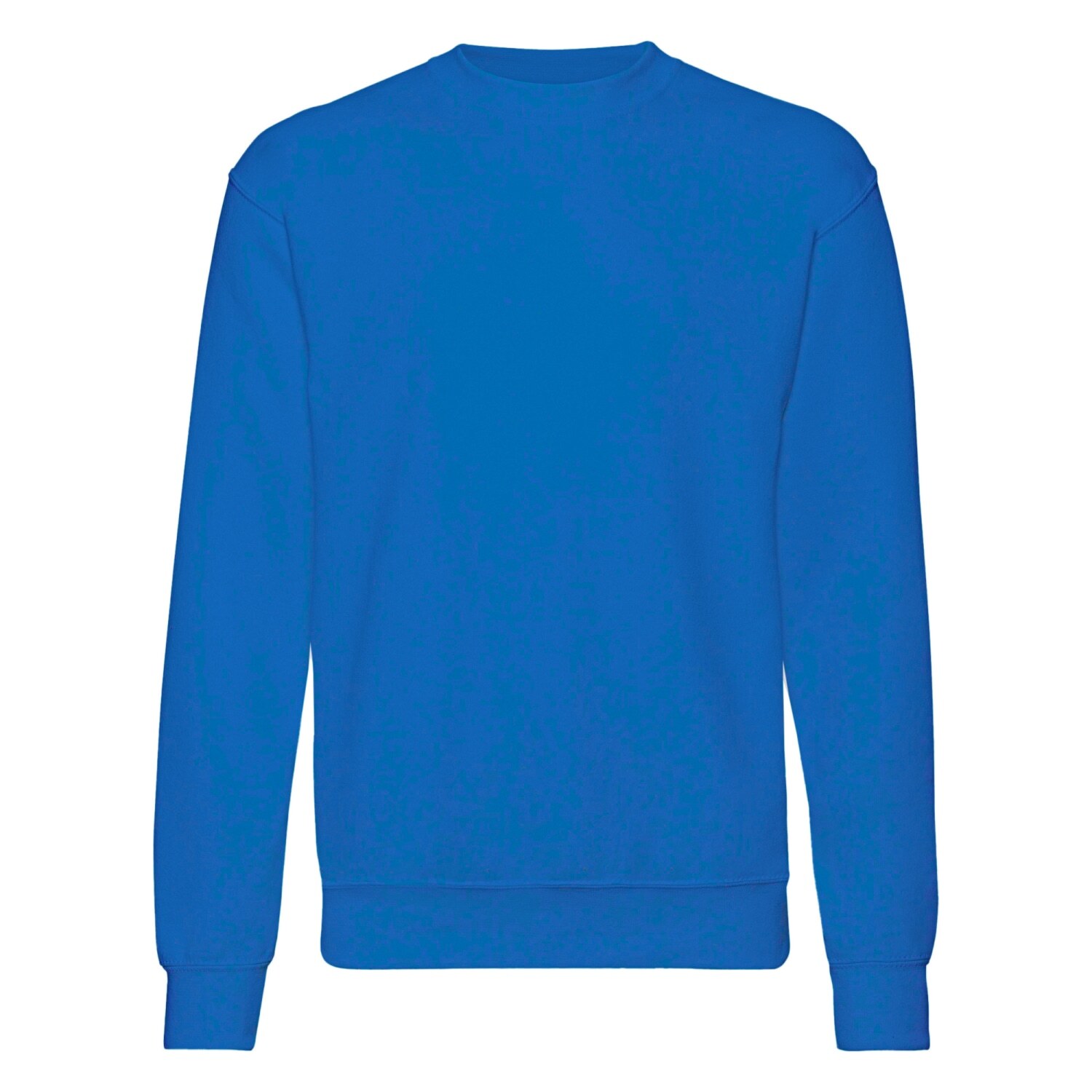 Mens Set-In Belcoro Yarn Sweatshirt - Royal / 2XL