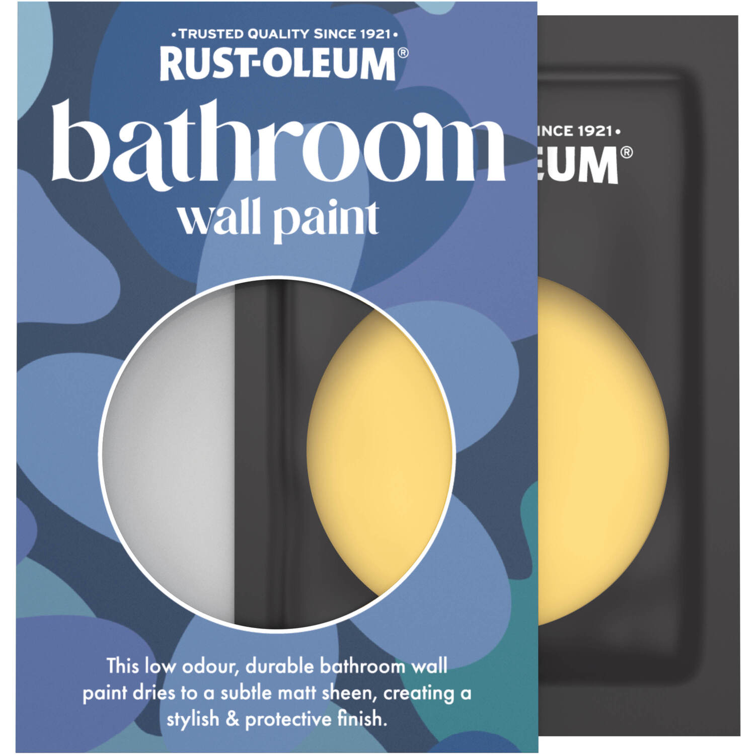 Rust-Oleum Bathroom Wall Tester Sachet - Lemon Jelly 10ml - Lemon Jelly