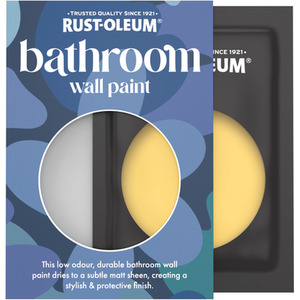 Rust-Oleum Bathroom Wall Tester Sachet - Lemon Jelly 10ml