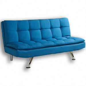 Kingdom 3 Seater Sofa Bed Tufted Padded Fabric