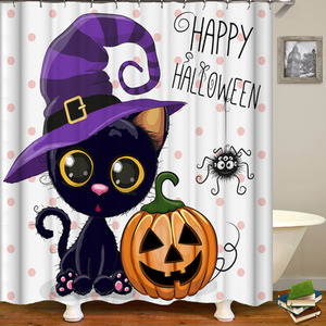 Happy Halloween Shower Curtain