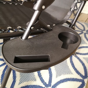 Black / 2 Multi Position Zero Gravity Garden Relaxer Chair shot 3839577