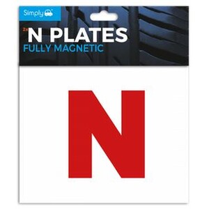Pack of 2 Simply Auto Magnetic ROI N Plates