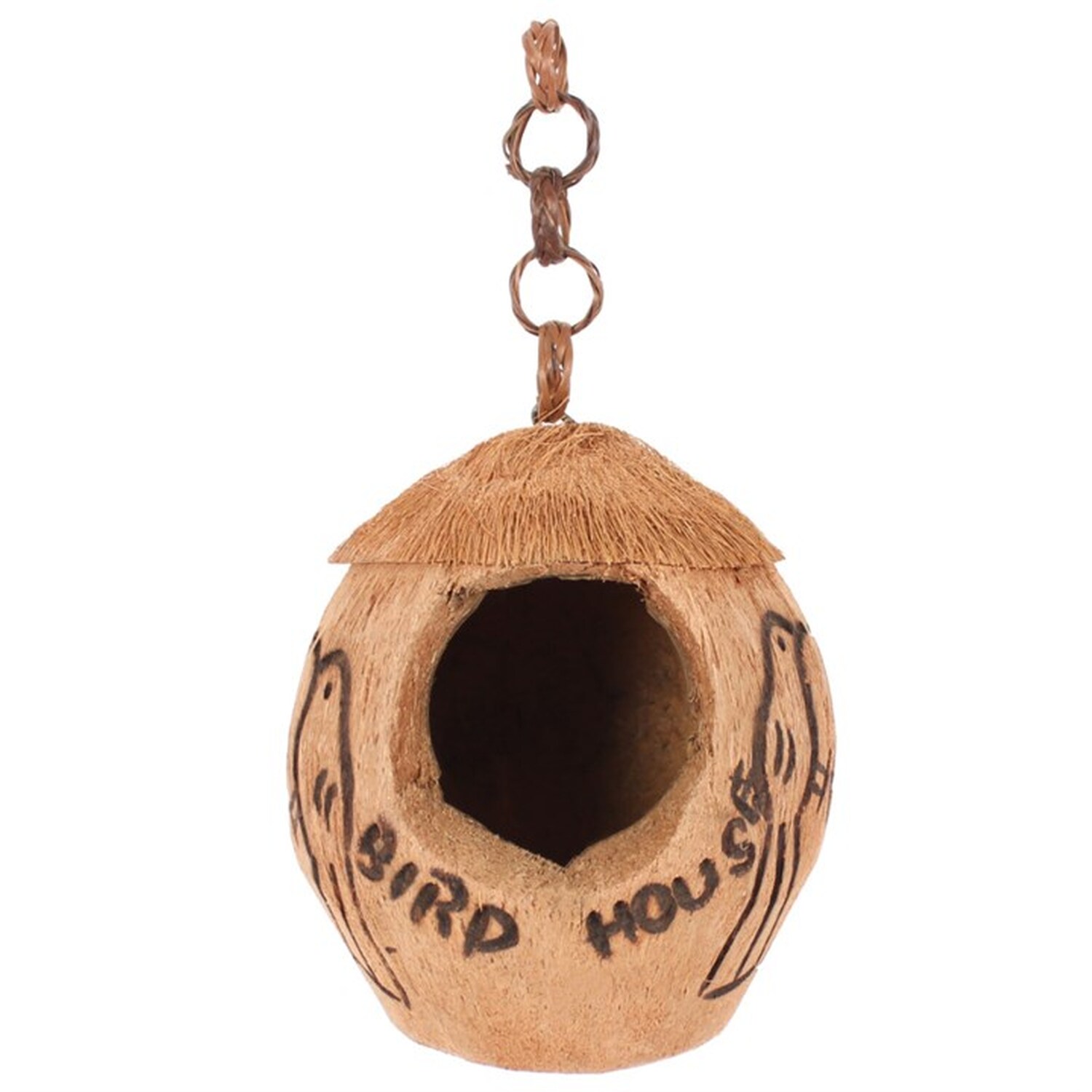 Image of Lovely Coco Bird House - Brown