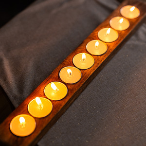 Mango Wood Tealight Holder