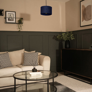 Reni Velvet Drum Light Shade