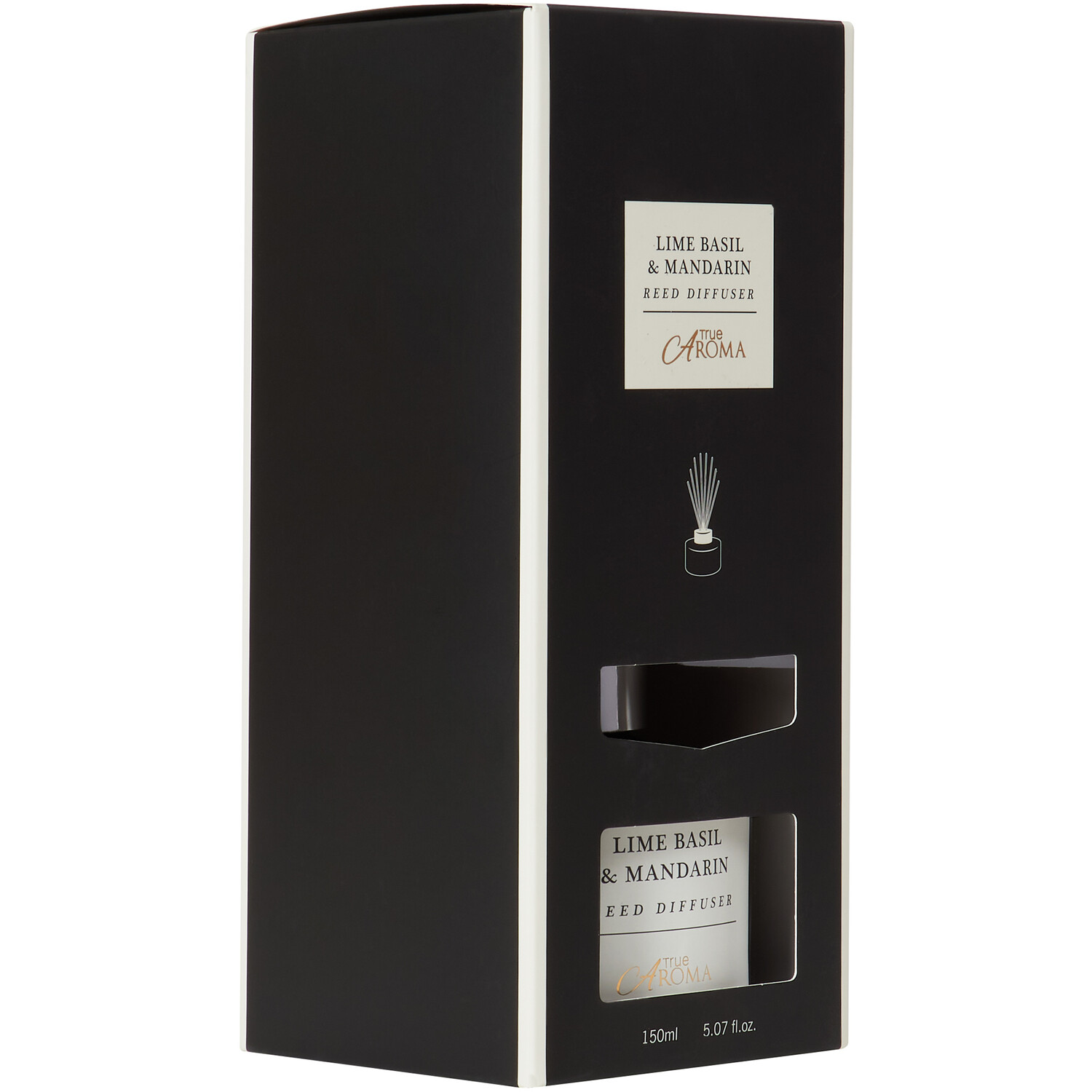 Lime Basil Mandarin Diffuser - Black