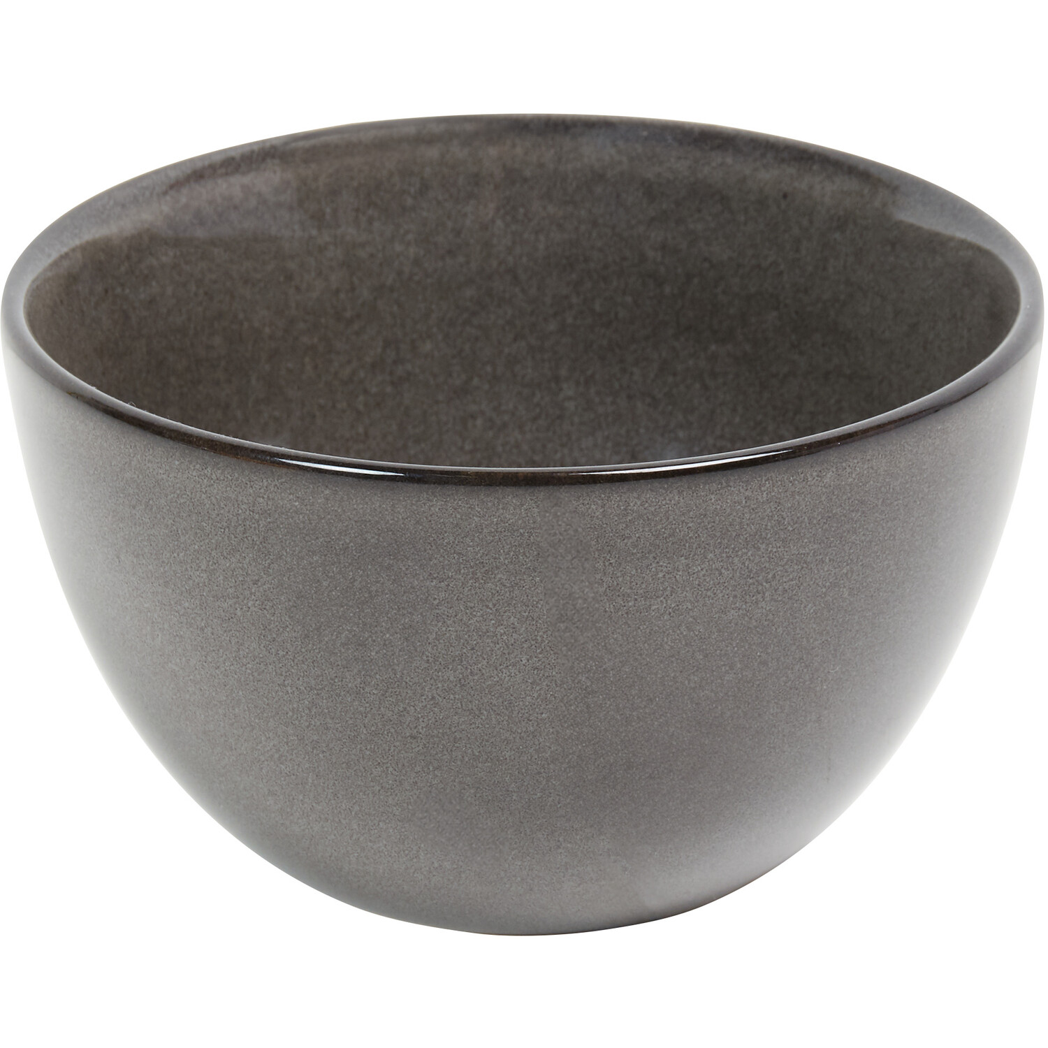 Image of Reactive Glaze Bowl - Dark Grey