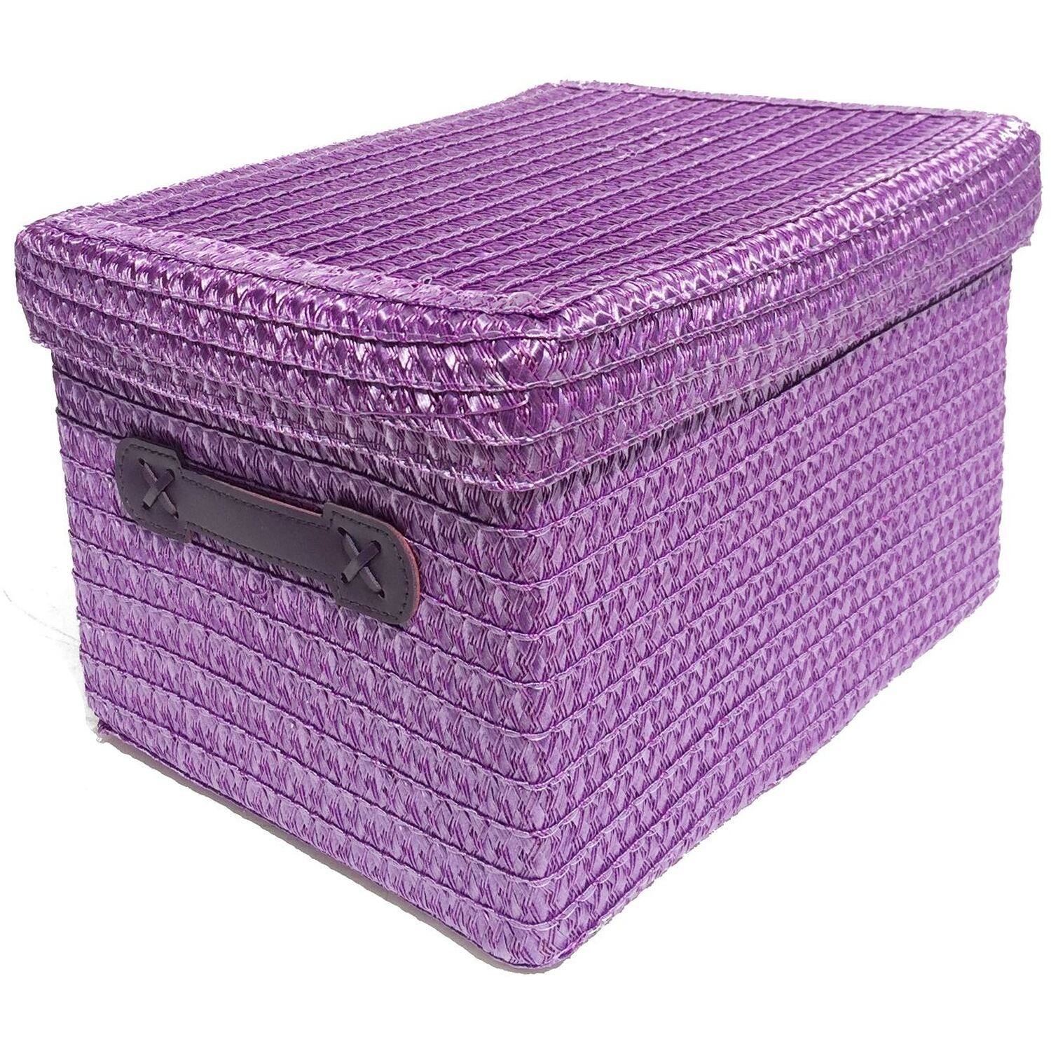 Image of Storage Baskets with Handle And Lid&hellip;