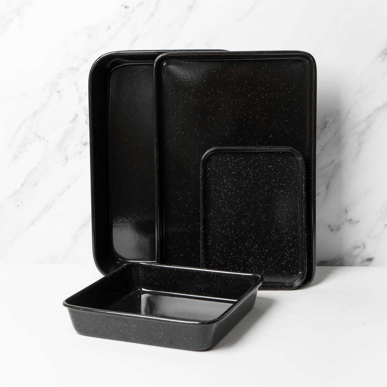 Image of 4pc Vitreous Enamel Non-Stick Set 1&hellip;