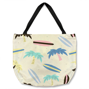 Surf Boards  Palm Trees Tote bag