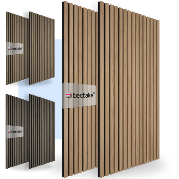 tectake® Acoustic Wall Panels Sonic