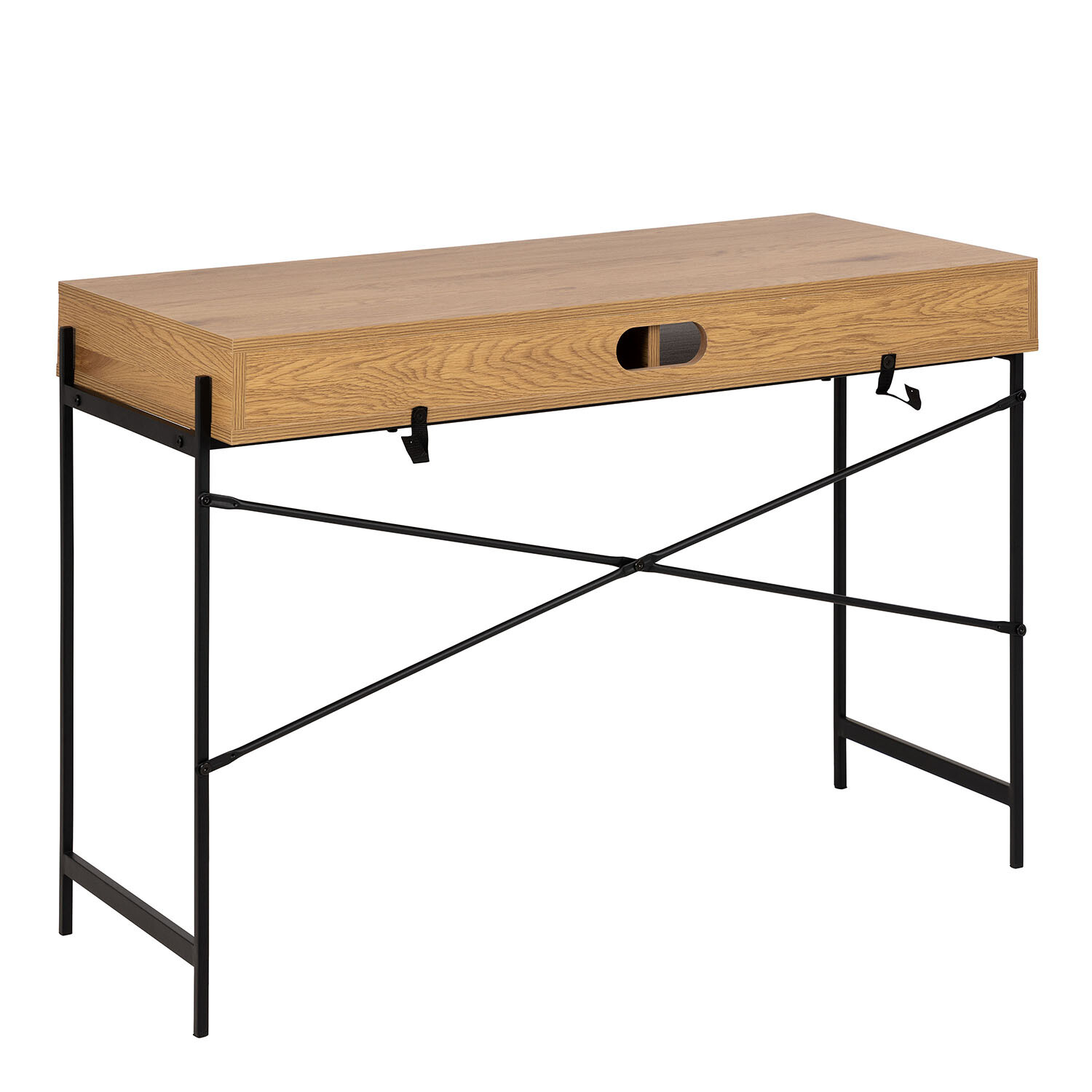 Angus Office Desk - Oak