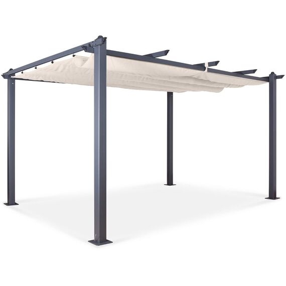 Acorn Aluminium Rectangular Pergola Gazebo