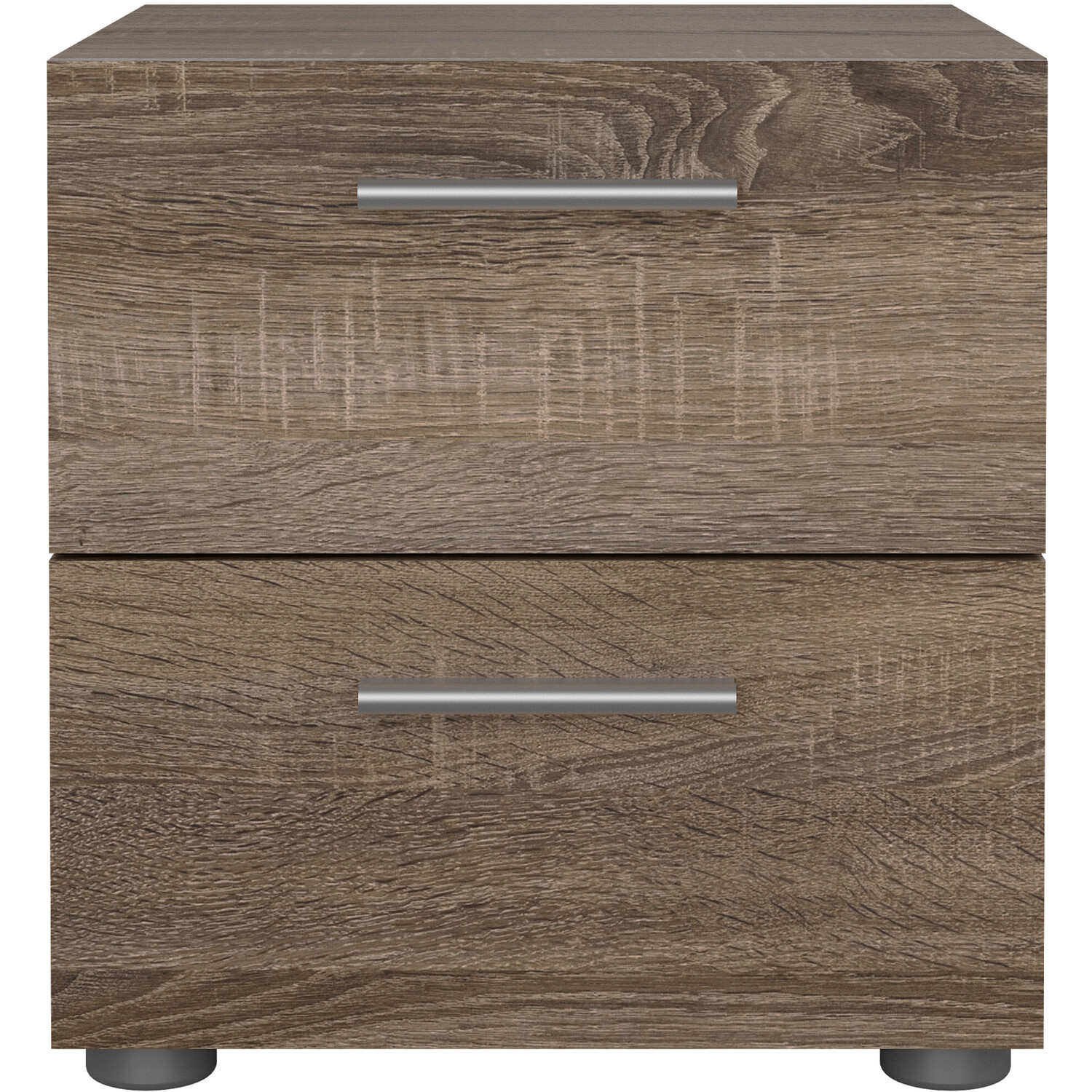Pepe 2-drawer Bedside Table - Truffle Oak