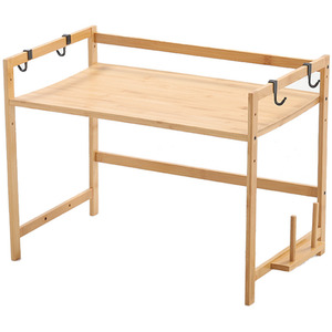 Kitchen Rack Bamboo Storage for Countertop