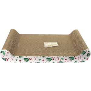 Cat Scratch Board and Bed with Catnip