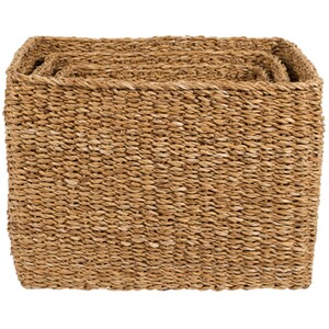 Set of 3 Rectangular Storage Baskets