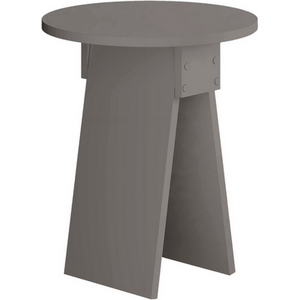 Mocha Grey Chen Modern Side Table shot 10602179