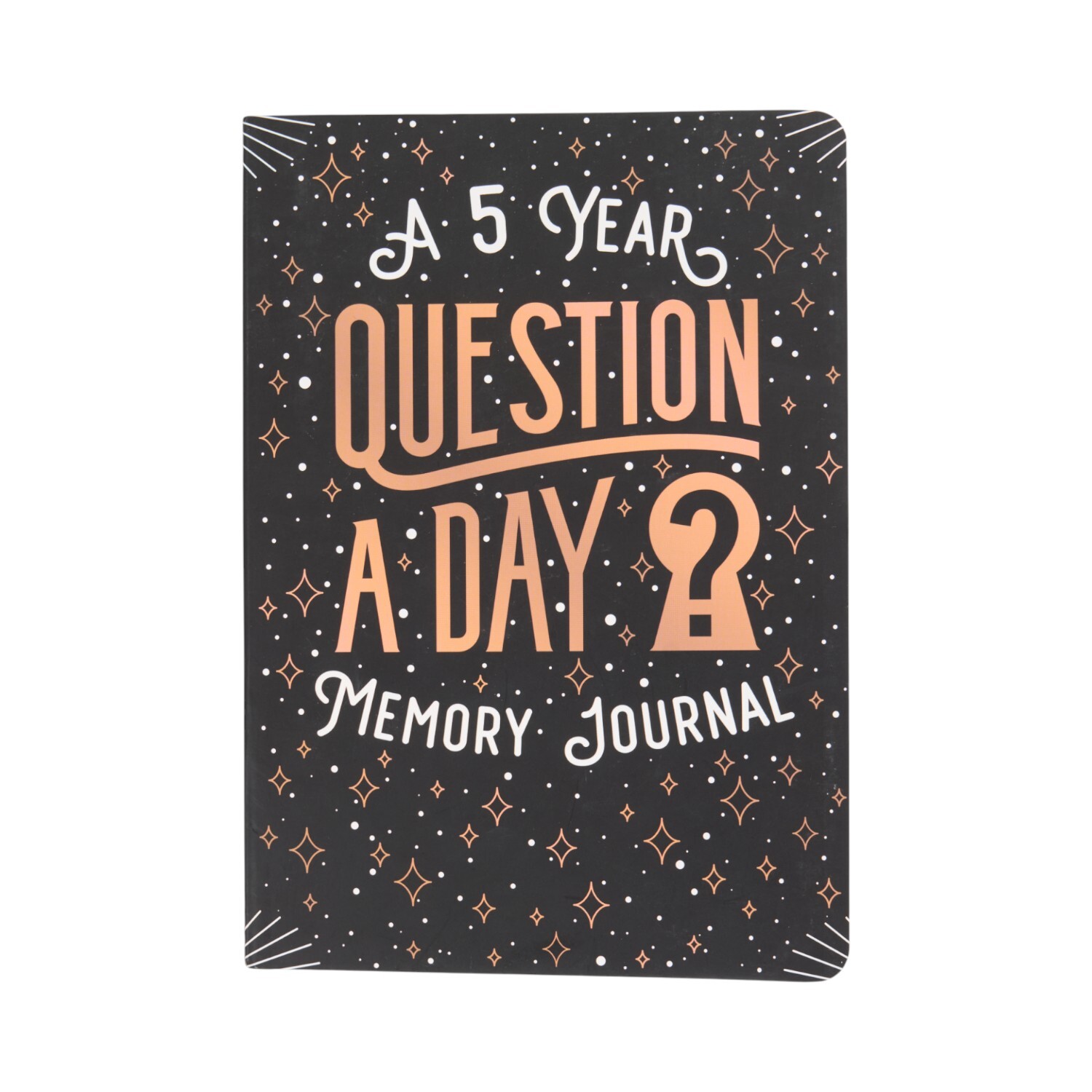 A 5 Year Question A Day Memory Journal - Black