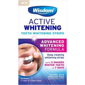 Pack of 14 Wisdom Active Whitening Strips