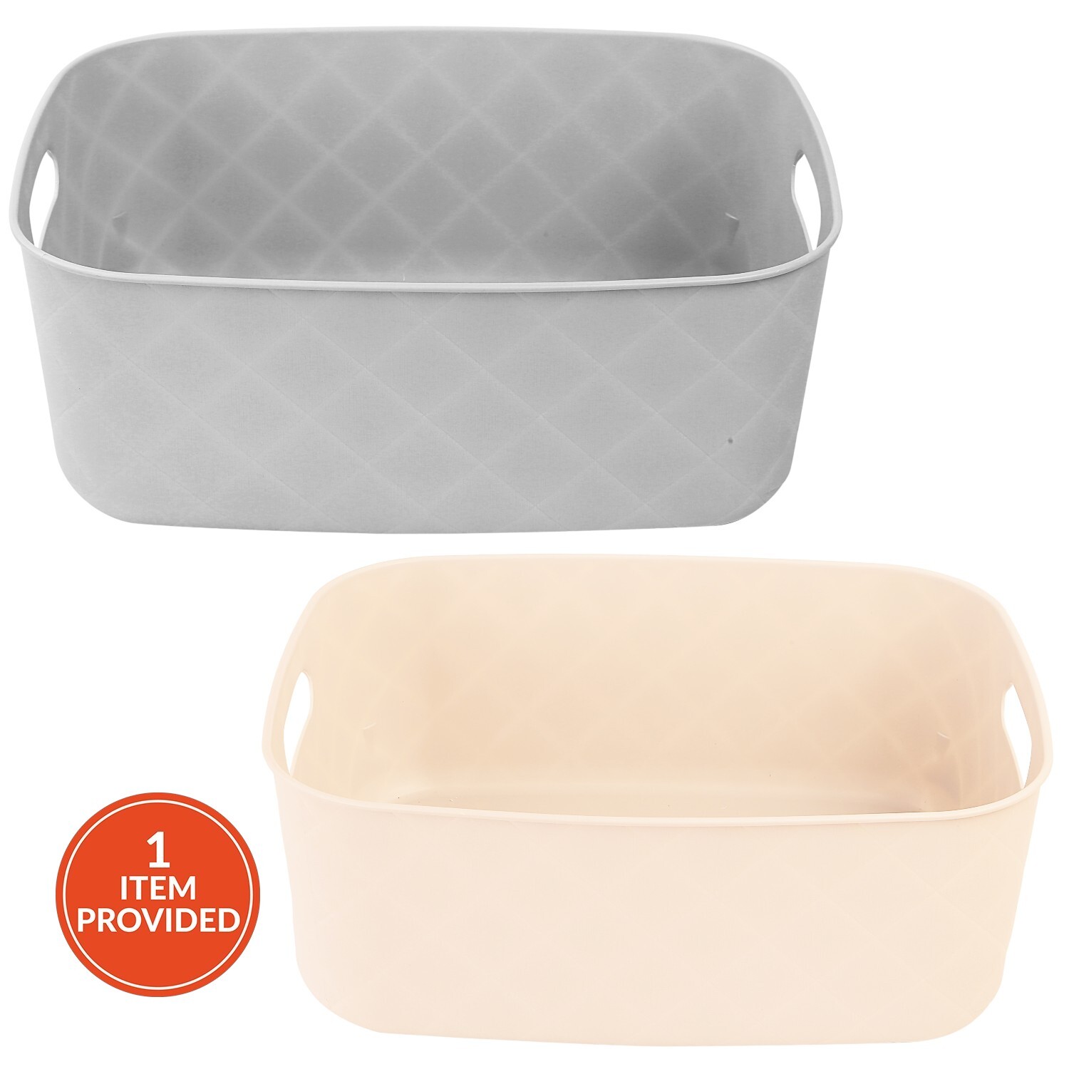 Image of Living Solutions Storage Basket - 12.5l