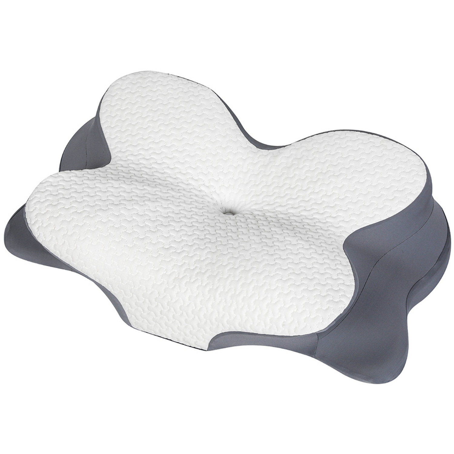 Memory Foam Cervical Pillow - White