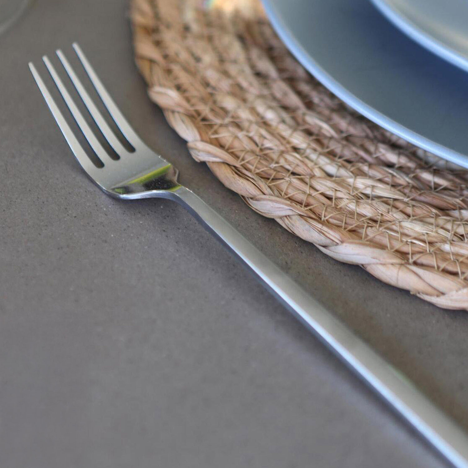 Image of Stainless Steel Metallic Coloured Dinner Forks&hellip;