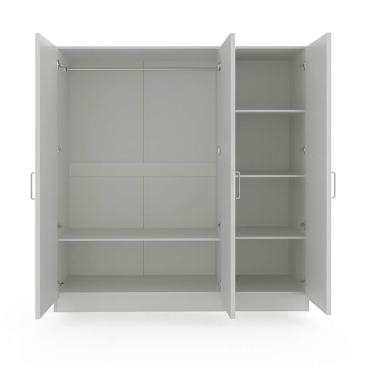 Venice 3 Door Wardrobe - Grey