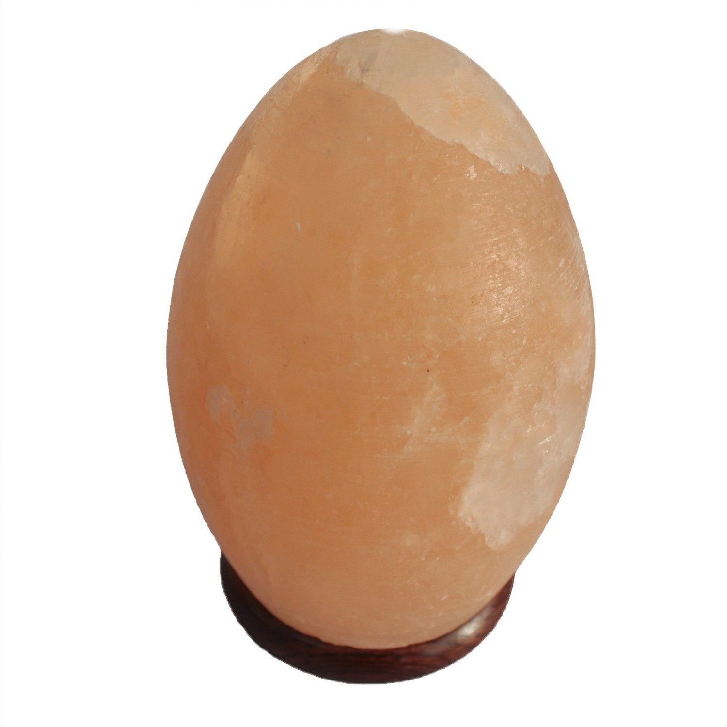 Image of Himalayan Salt Lamp Egg with Wooden&hellip;