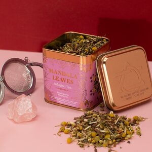 Mindfulness Meditation Tea Calming Herbal Blend with Floral Citrus Notes