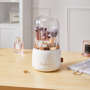 7 Compartment Spinning Brush Holder
