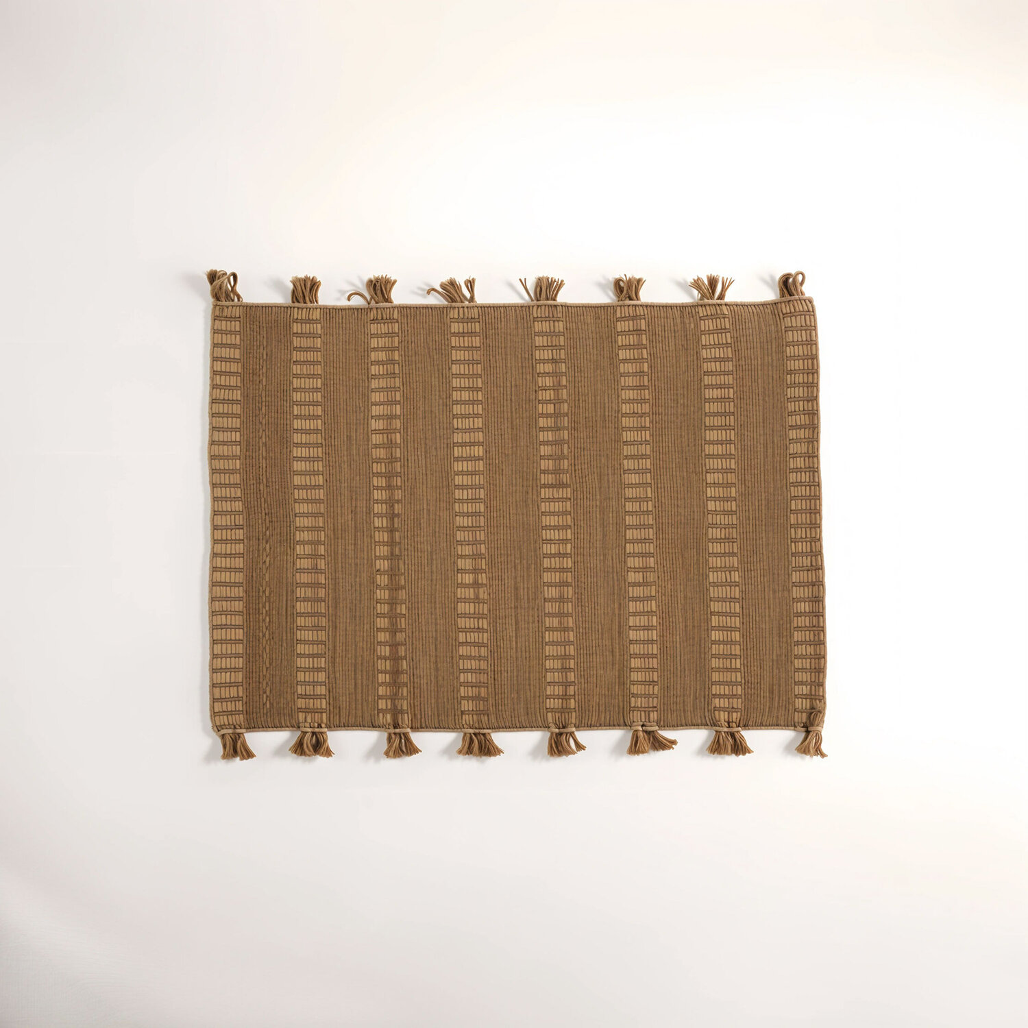 Bosie Jango Small Striped Rug - Grey