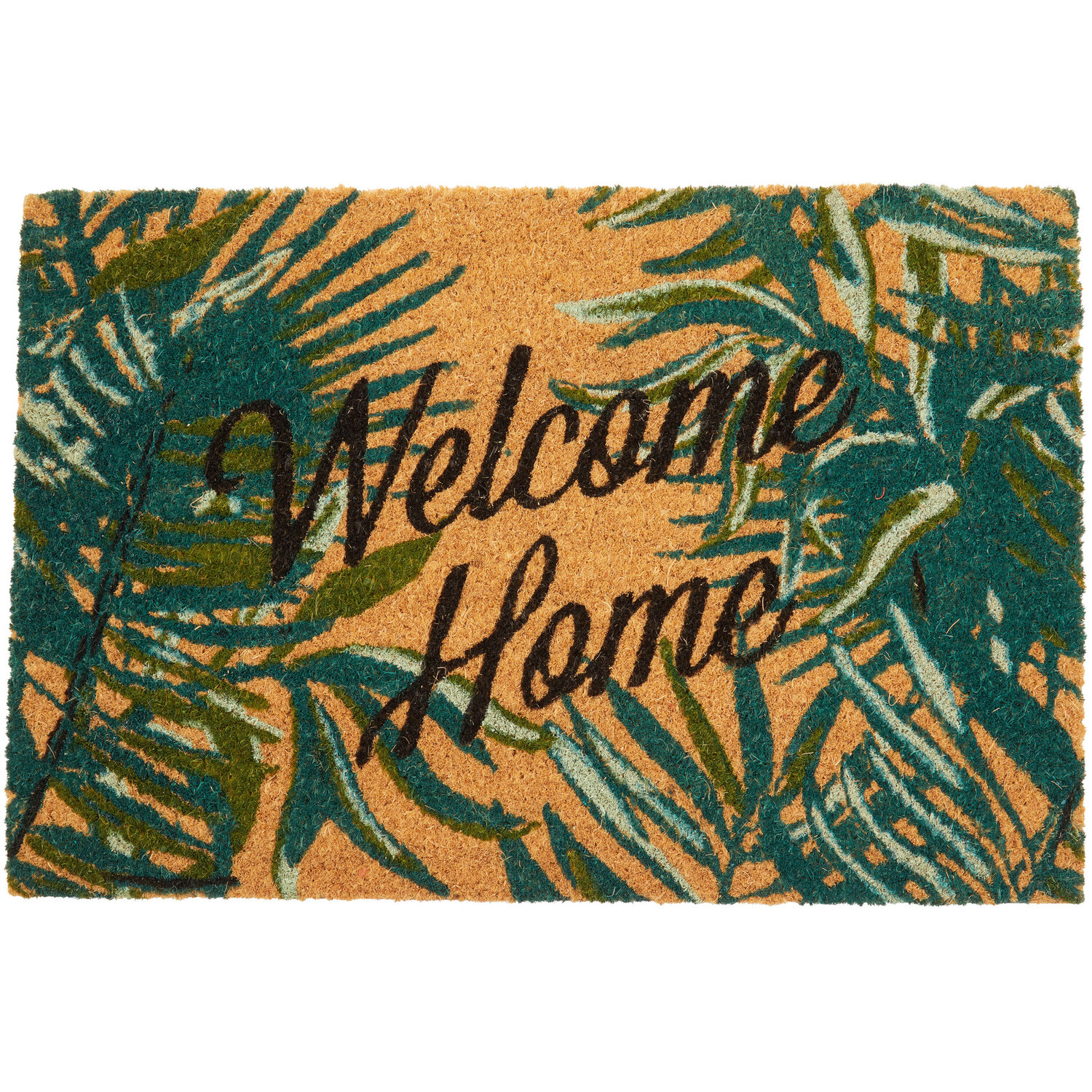 Filta Winter Palm Doormat - Multicolour