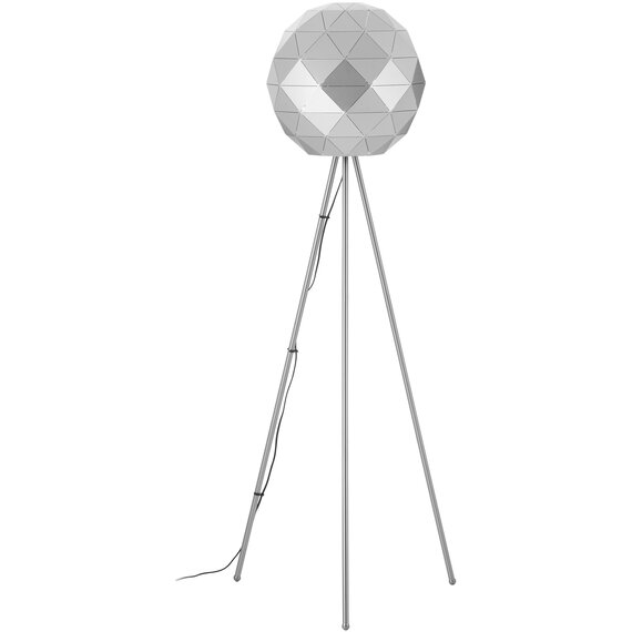 Mateo Silver Finish Floor Lamp