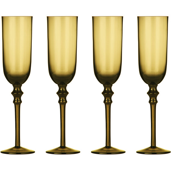 Tessa Set Of Four Champagne Glasses