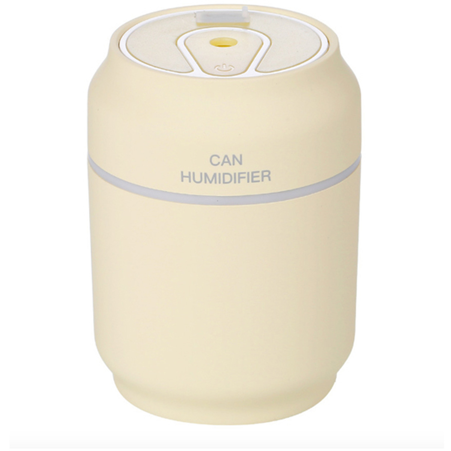 USB Humidifier, Portable Fan and LED Night Light - Cream