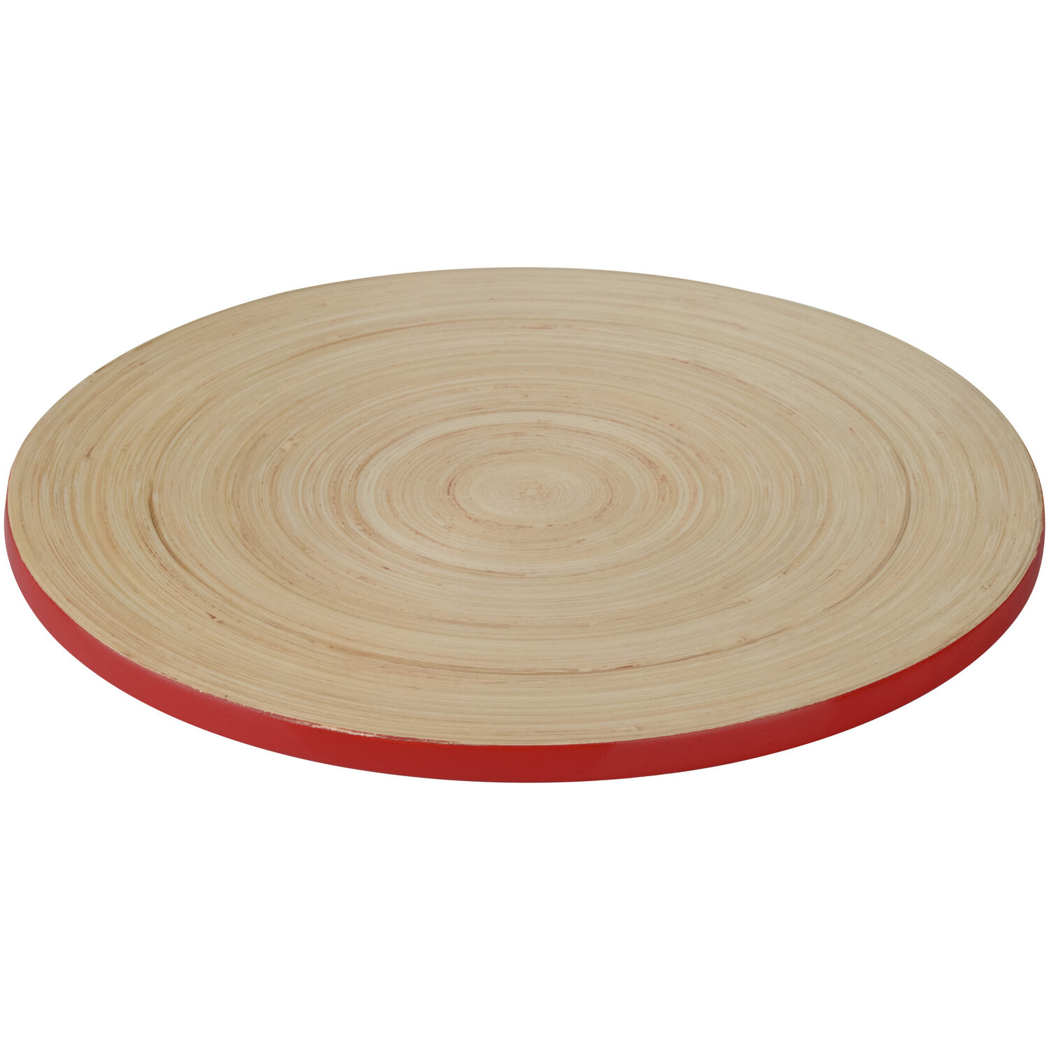 Maison By Premier Kyoto Red Placemat - Natural, Red