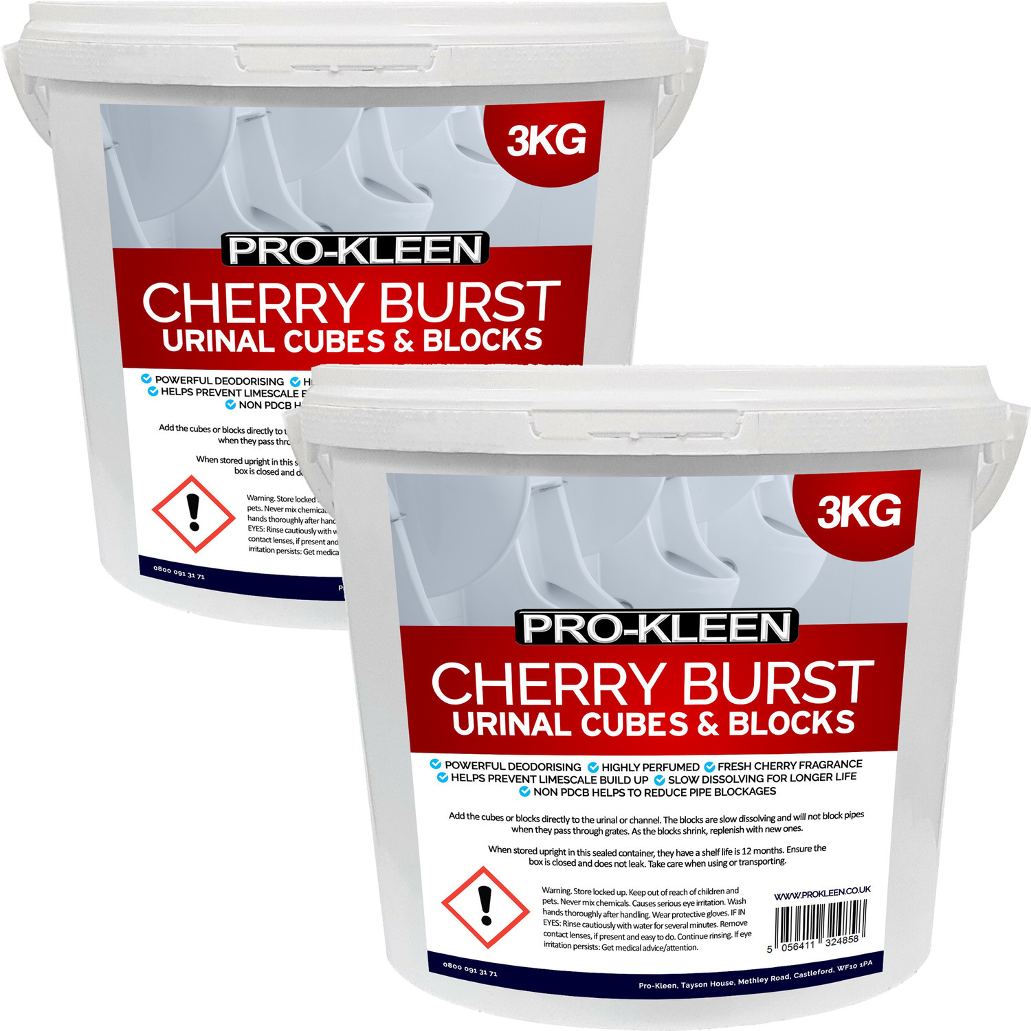 Image of Urinal Channel Blocks Cherry Fragrance -&hellip;