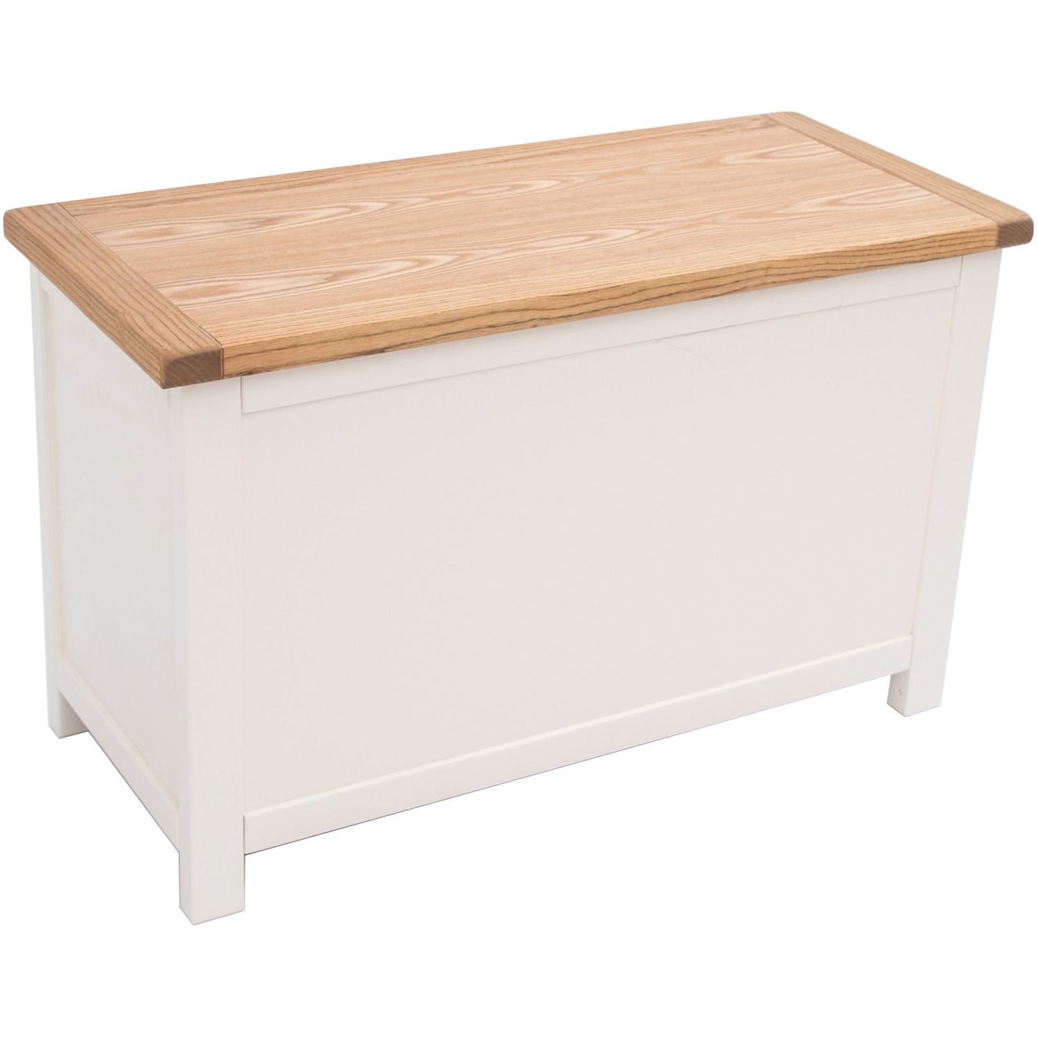 Cabinet Bits Lovere Storage Ottoman - Off White