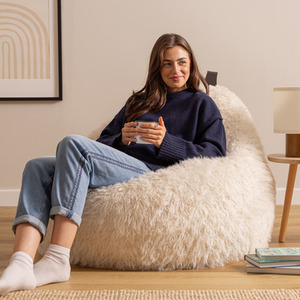 icon Cocoon Faux Fur Bean Bag