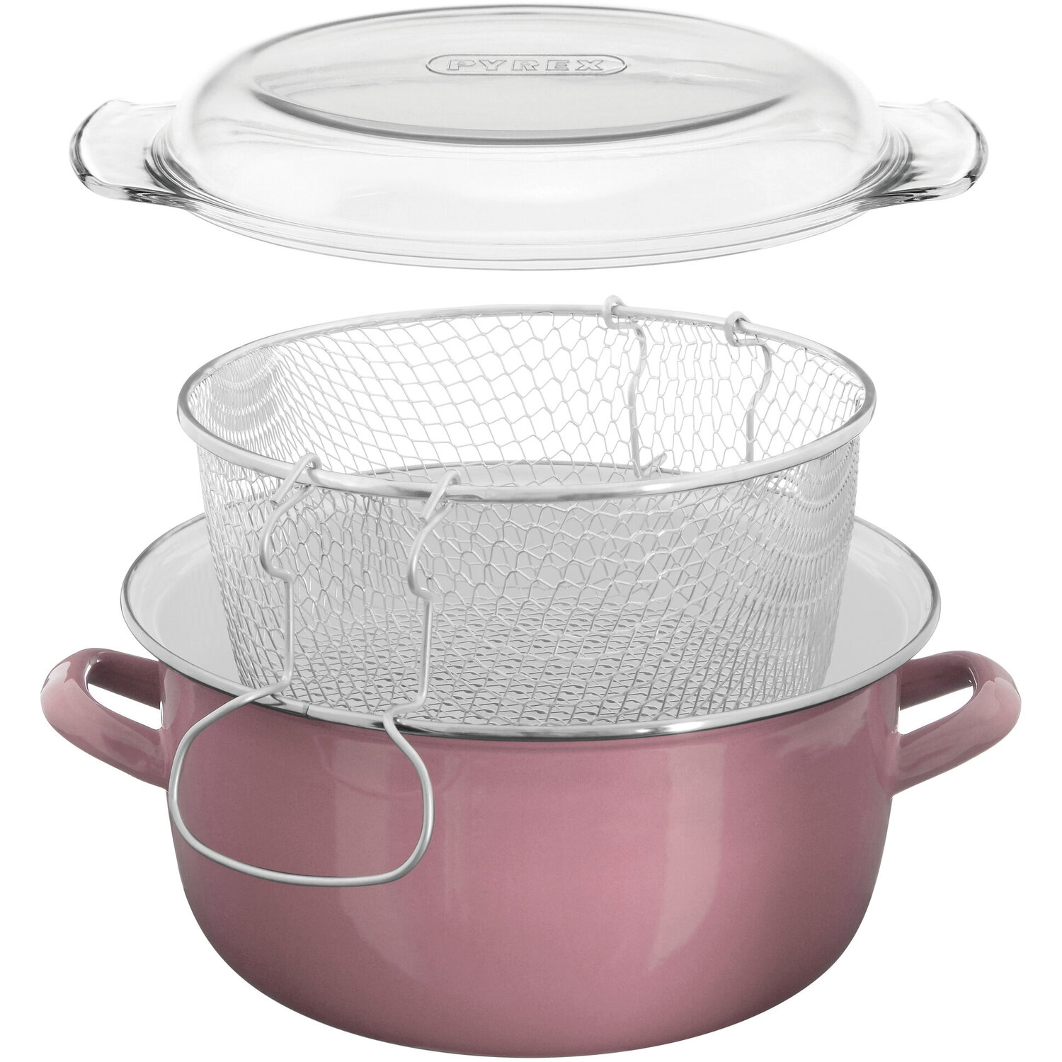 Orsina Telo Pink Deep Fryer - Pink