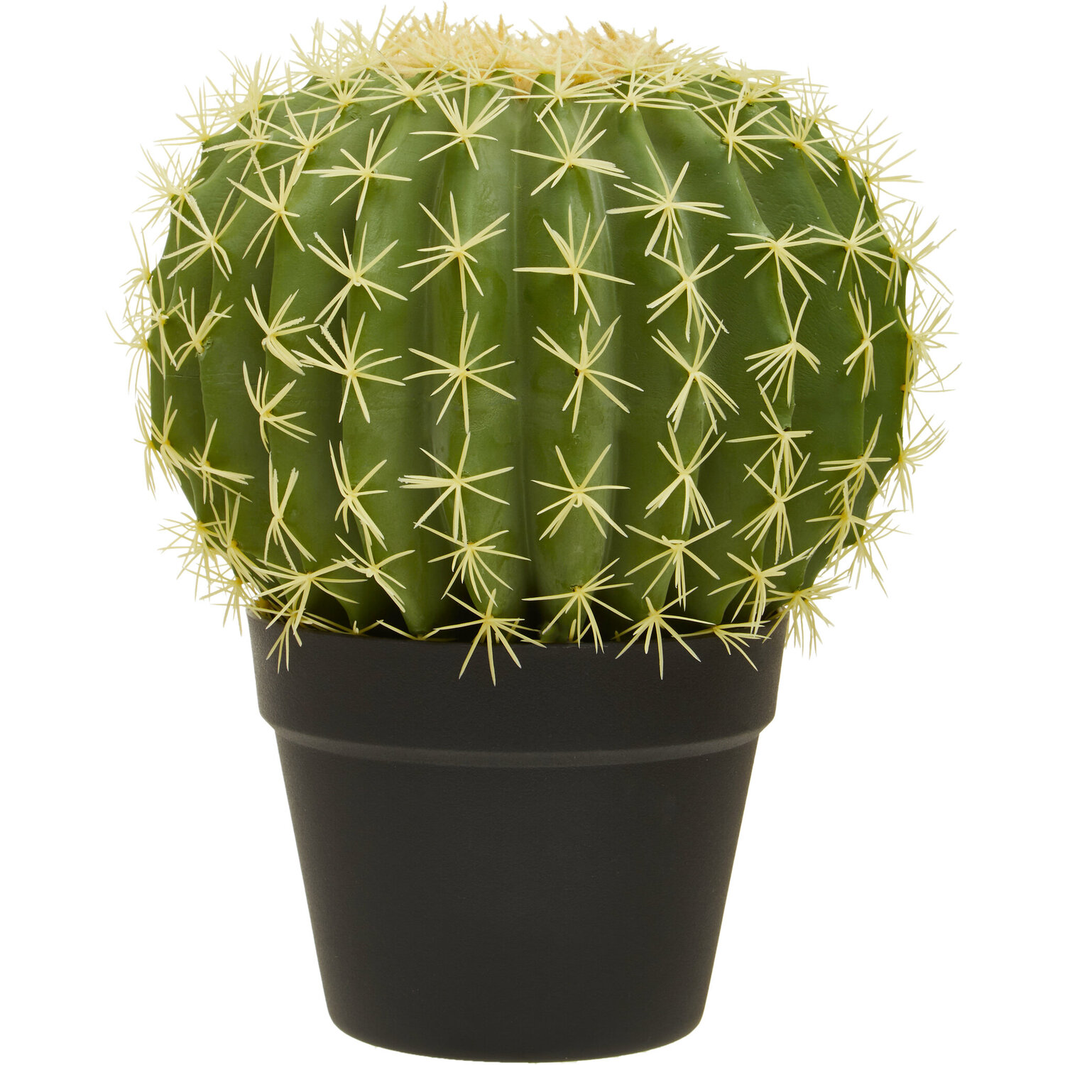 Interiors By Ph Faux Cactus In Plastic Pot, Green