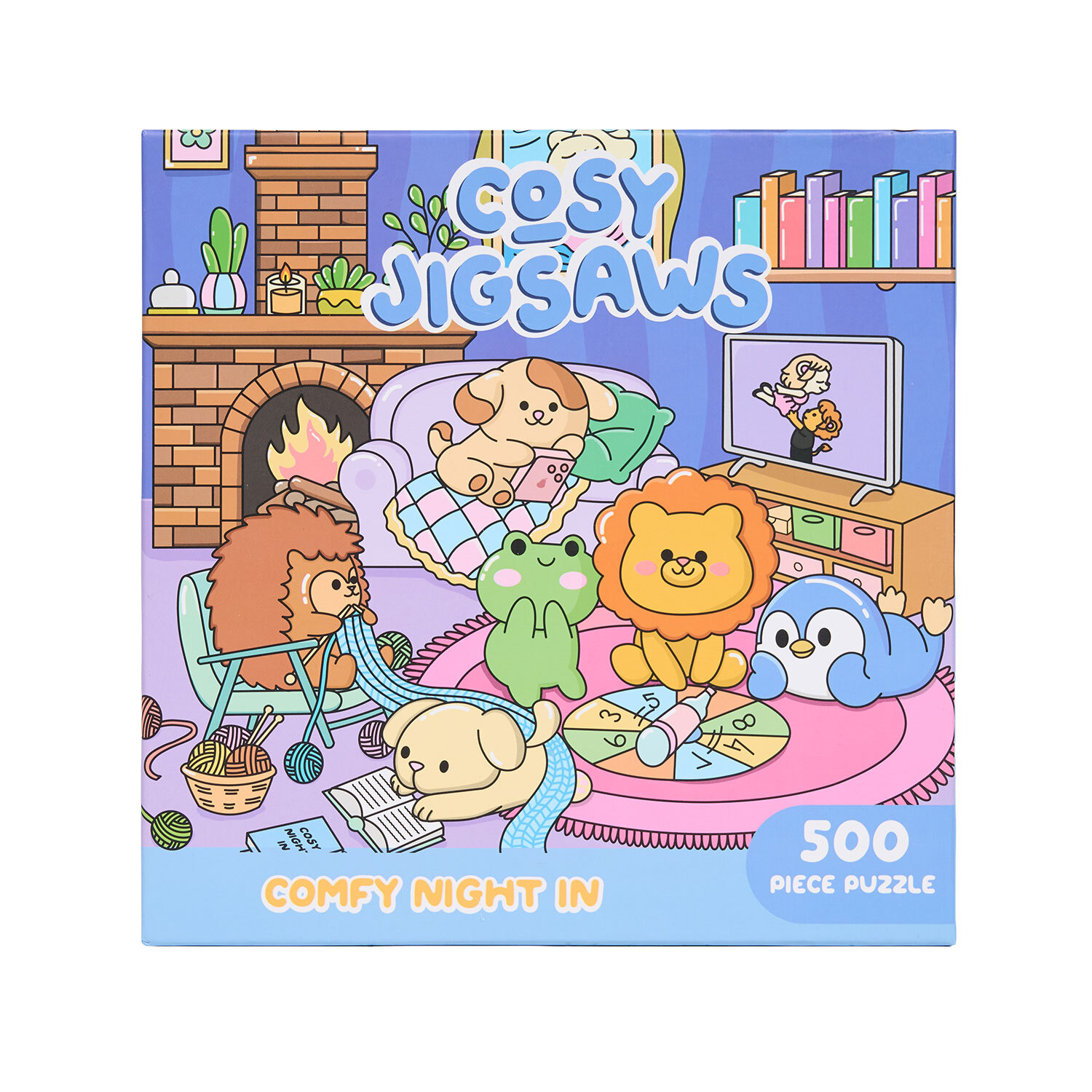 Hinkler Cosy Jigsaws Comfy Night In 500 Piece Jigsaw Puzzle