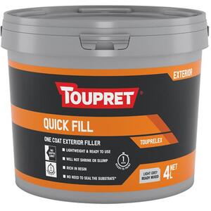 Toupret Quick Fill (Exterior) 4 litre