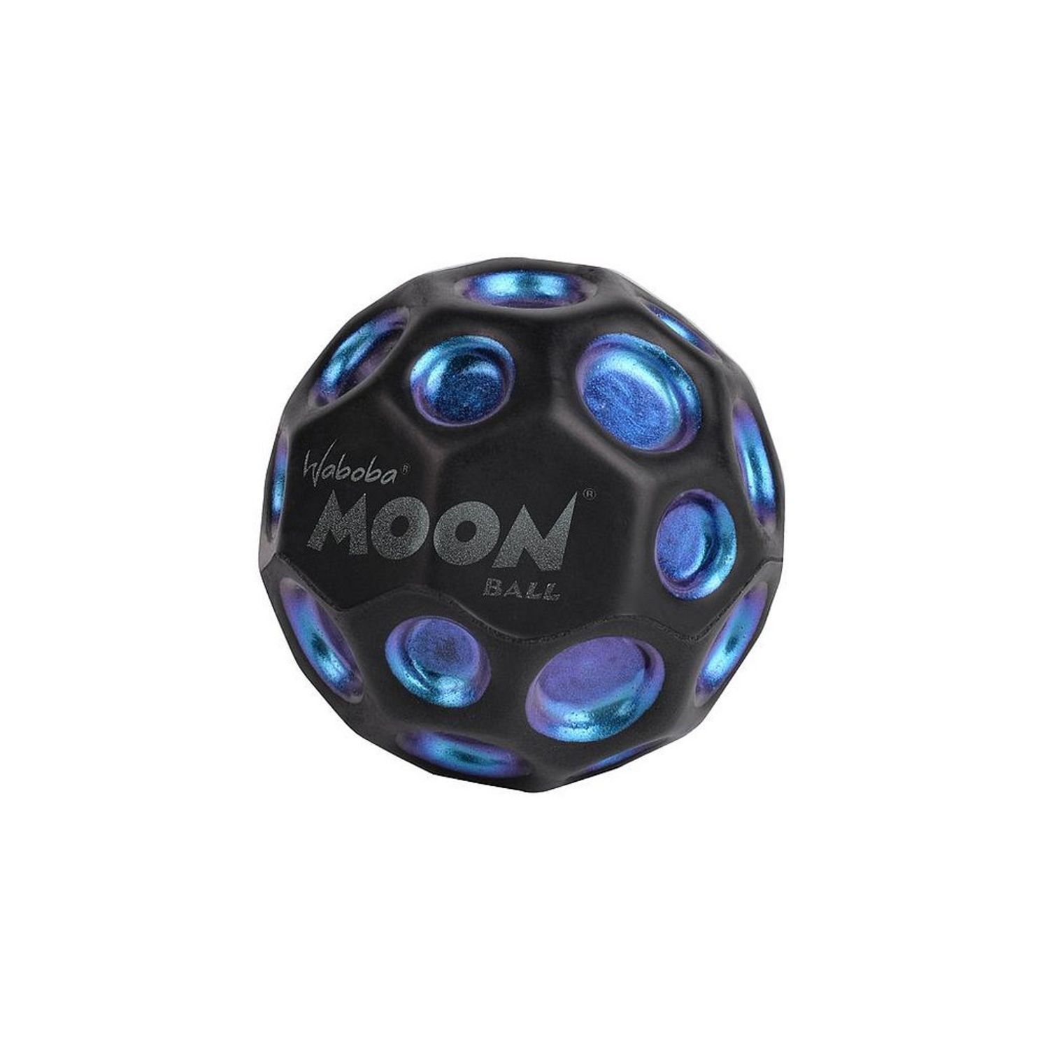 Waboba Dark Side Of Moon Bouncy Ball - Black/Blue