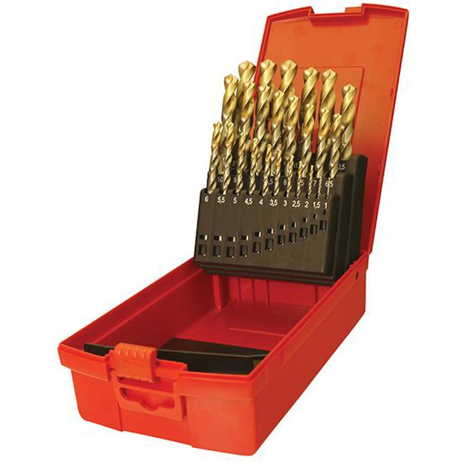 Dormer A002 Hss Tin Coated Tip Jobber Drill Bit Set 1-13Mm (25 Piece) Dor-A095204 - Image 13
