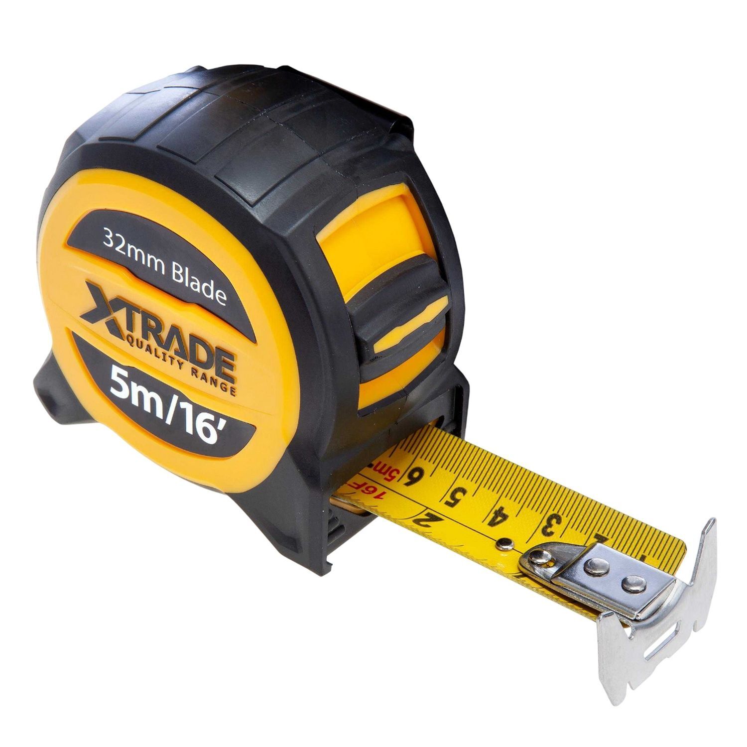 Xtrade Pro Tape Measure - Black/Yellow / Fabric